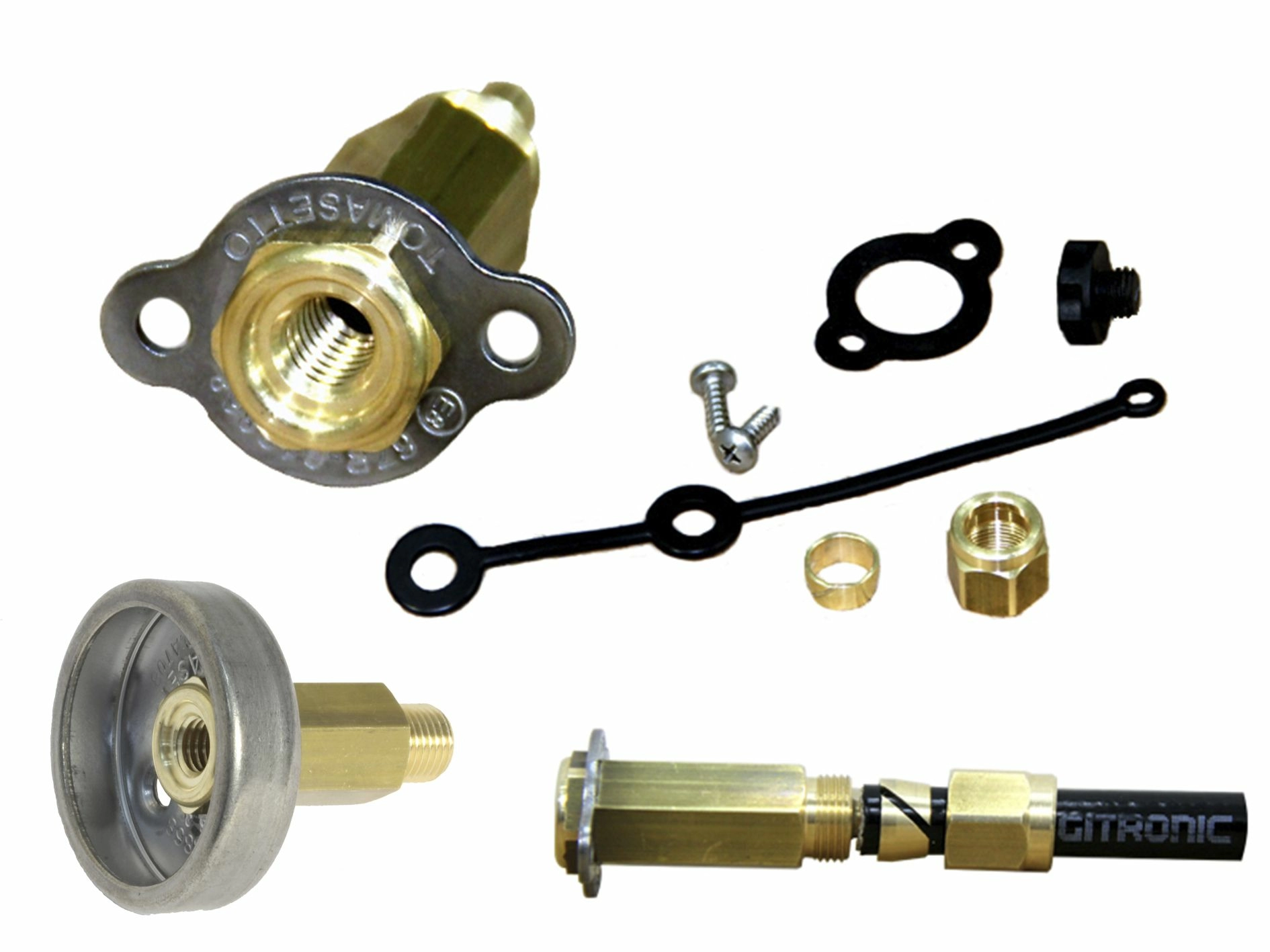 ВЗУ Томасетто в бензобак для термопластиковой трубки