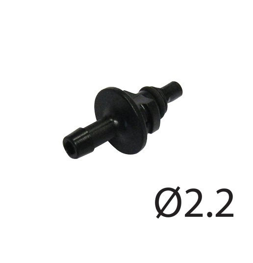 Штуцер д. 2,20 мм AEB черный; 50 штук